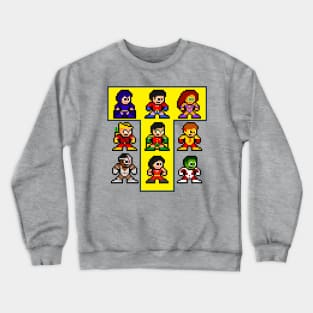 8-bit Classic Teenage Titans Crewneck Sweatshirt